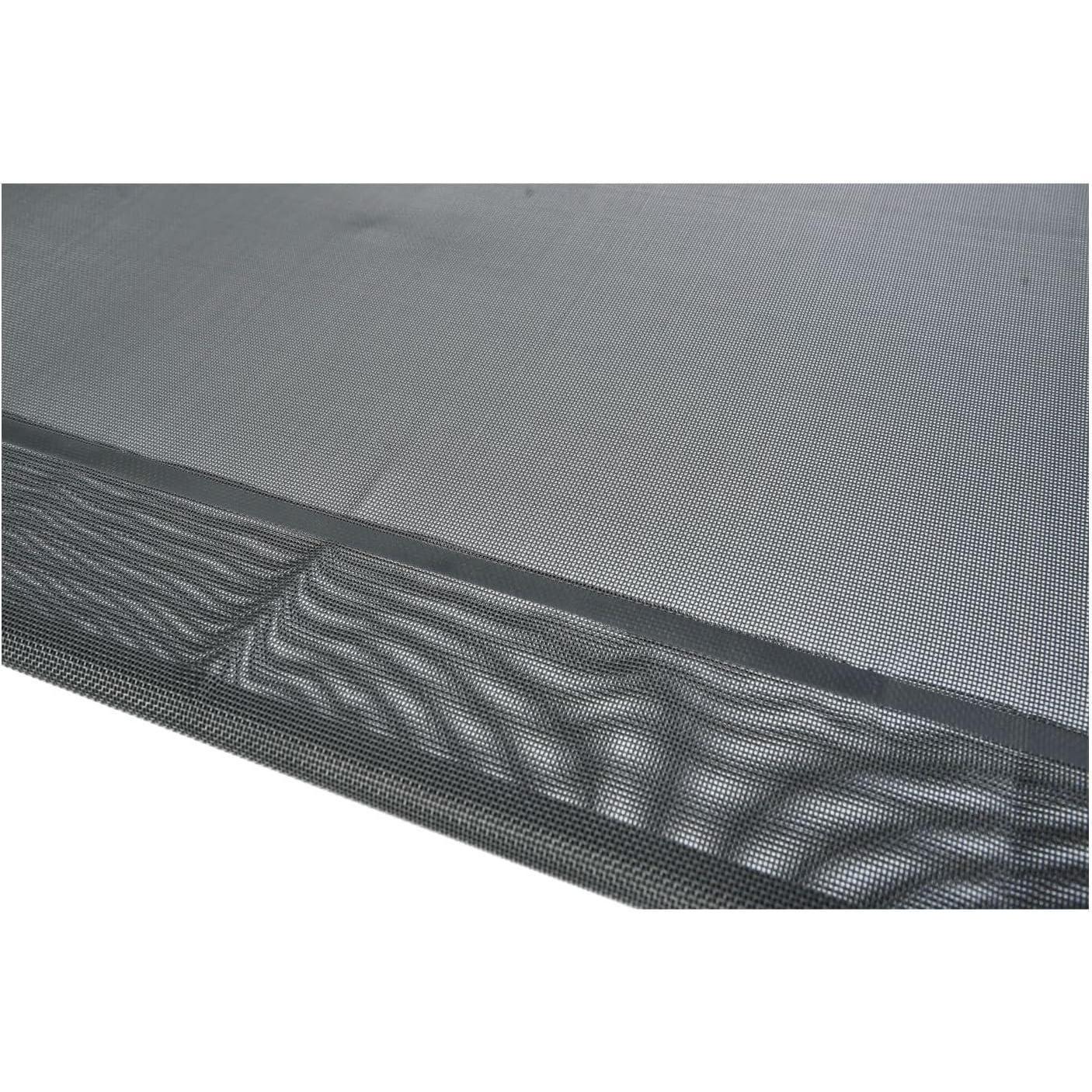 Close-up of a textured gray surface with a patterned border