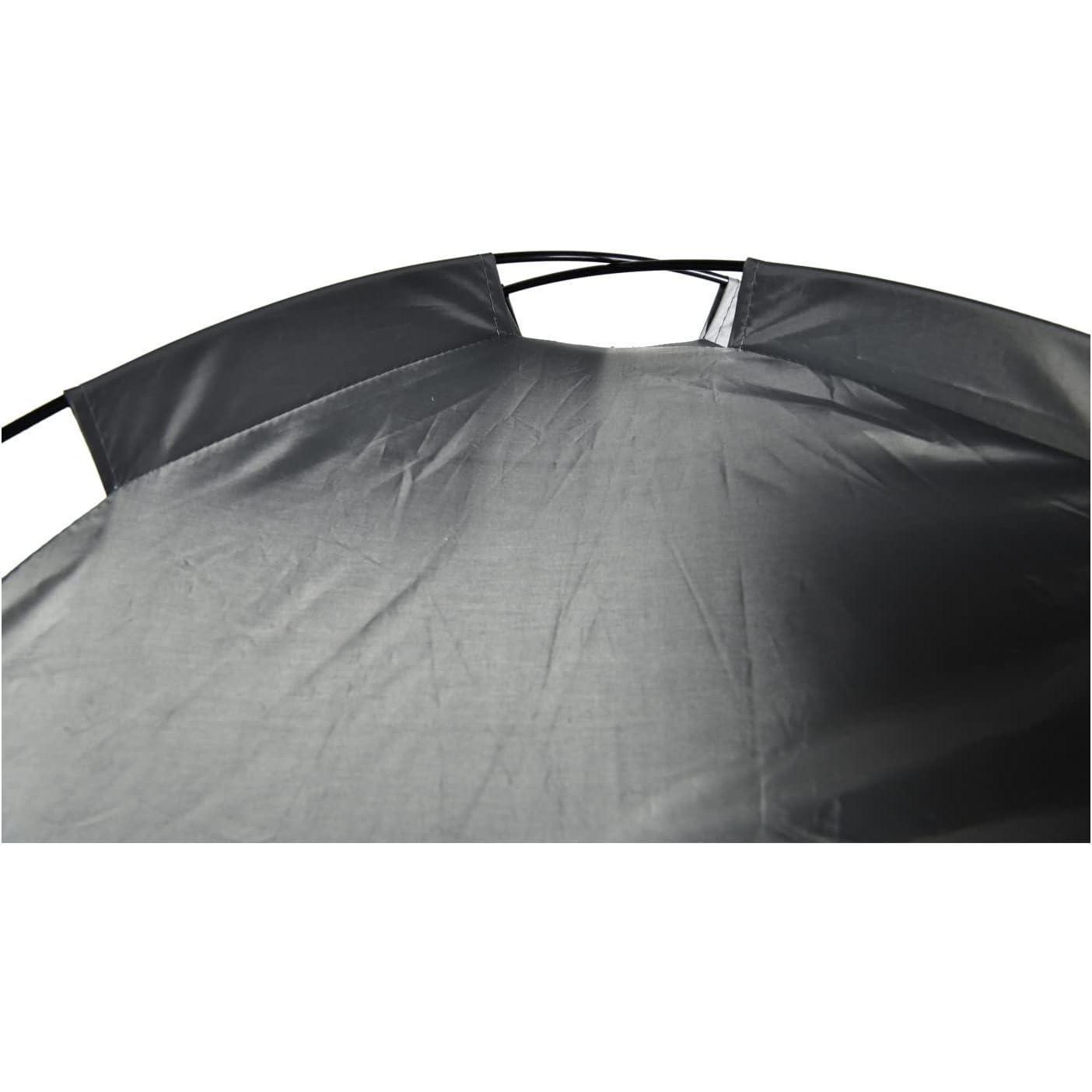 Black umbrella with a white background